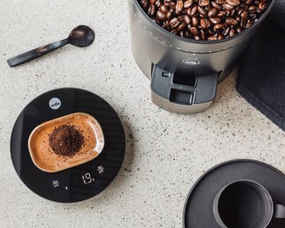 Wilfa Uniform coffee grinder with built-in kitchen scale